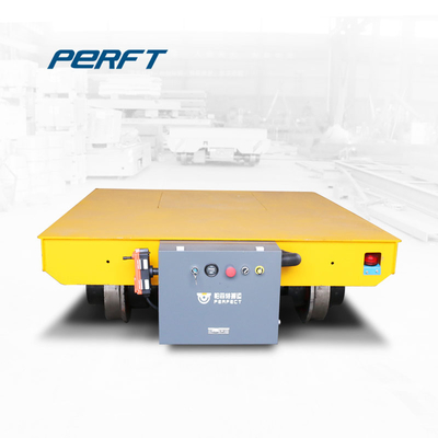 Building Material Stores 12 Ton Electric Trackless Transfer Trolley For Aluminum Product