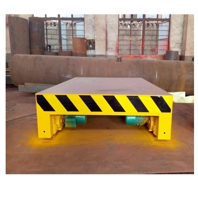 Warning Heavy Duty Electric Hoist Hoist Winch Trolley kpj-50t Rail Transfer Trolley Trolley